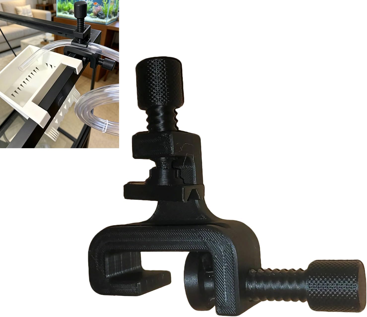 Plastic Pipe Clip - Abraçadeira para Mangueira de Aquário, Suporte