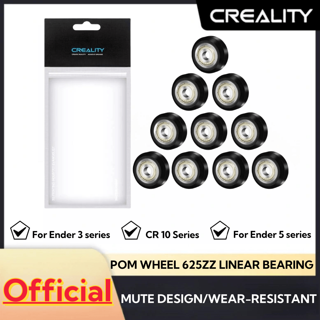 Creality Printer Ender 3 - Roda de plástico POM para impressora