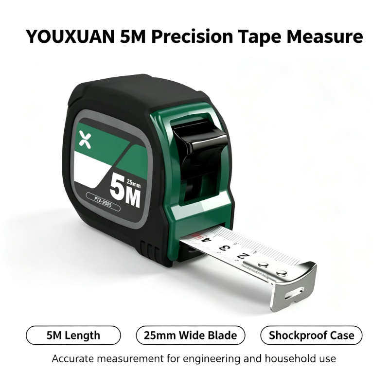 Stanley Tape 25Ft - Fita Métrica YOUXUAN 5M, 25mm de