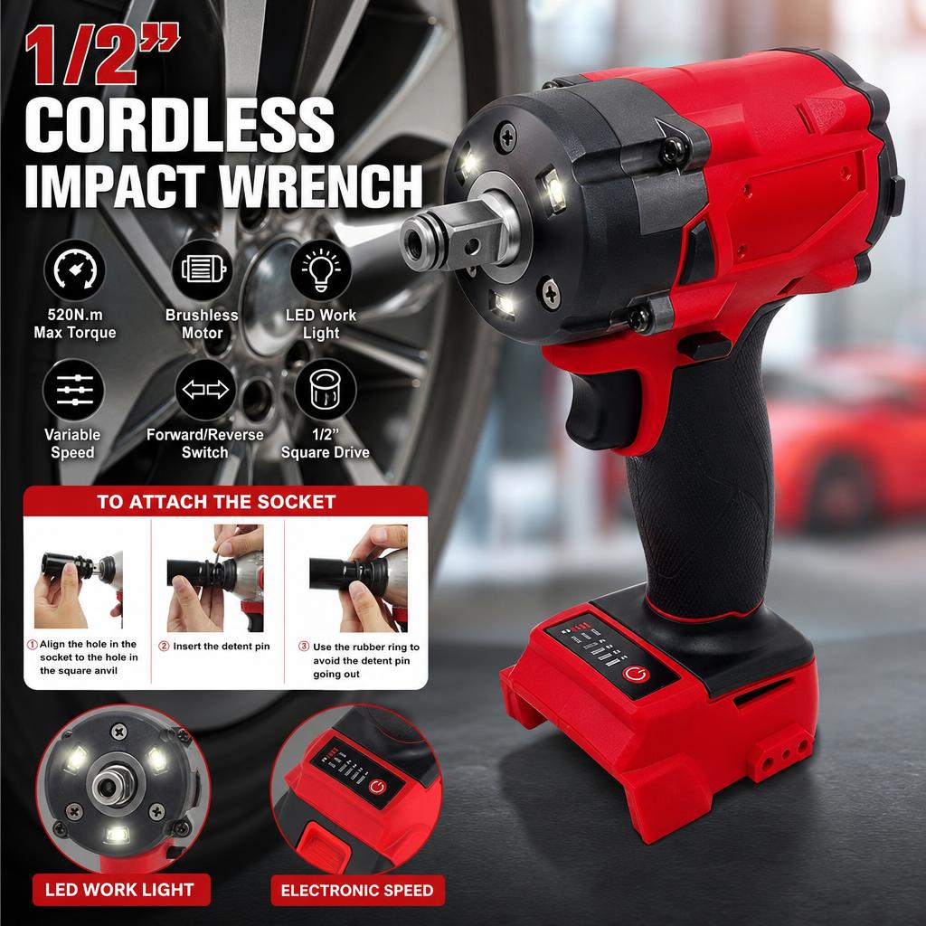 Chave de Impacto de Alto Torqu - Milwaukee Drill M18 Fuel avaliação e preço