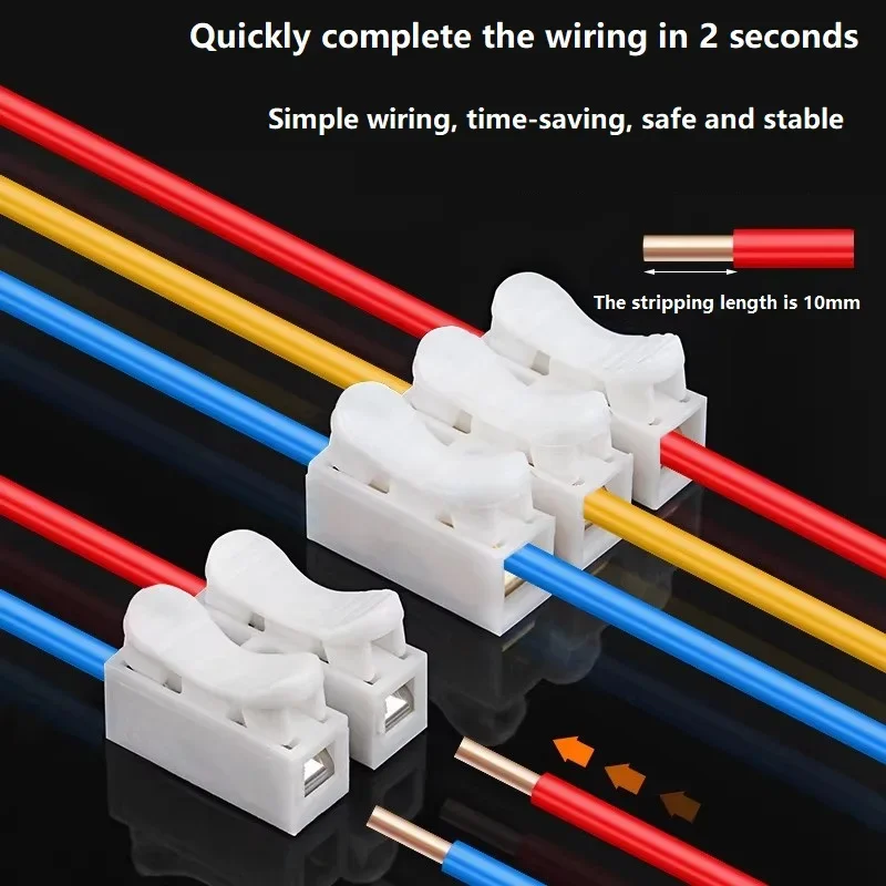 50 Conectores Elétricos de Mol - Push Fit Connector avaliação e preço