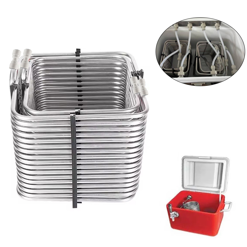 Bobinas quadradas de aço inoxi - Push Fit Connector avaliação e preço
